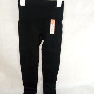 womens seamless ribbed leggings, nwt